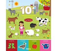 101 choses à trouver et à coller : la ferme