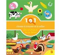 101 choses à trouver et à coller - Les animaux de la ferme Monsieur Dupont (Illustration)
