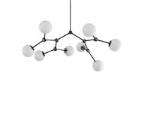 101 Copenhagen Drop Chandelier Bulp Mini Kronleuchter, Grey