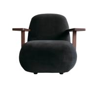 101 Copenhagen Fauteuil avec accoudoirs Toe Chair Classic brown oak-peat