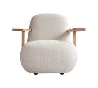 101 Copenhagen Fauteuil avec accoudoirs Toe Chair Natural oak-off white