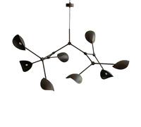 101 Copenhagen Stingray Chandelier Grande Kronleuchter, Burned Black