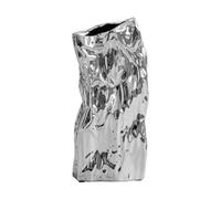 101 Copenhagen Vase Kami medio 35x16 cm Chrome