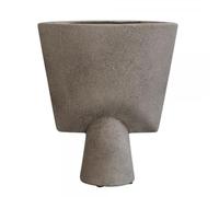 101 Copenhagen [W0724] [W0724] Sphere Mini vase triangle, taupe, H 22 cm x l 7,5 cm x L 20 cm