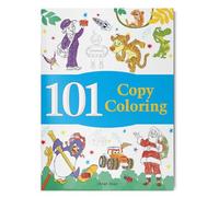 101 Copy Coloring: Fun Activity Book for Children