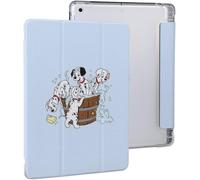 101 Dalmatiens Ipad Case 2020 Antichoc Veille/Réveil Automatique Ipad 10.2in Réglage De L'angle Mignon Transparent Personnage Housse De Protection