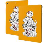 101 Dalmatiens Tablette Ipad 10,2 Pouces ¿¿Tui L¿¿Ger De Mise En Veille/R¿¿Veil Automatique Pour Ipad 7e G¿¿N¿¿Ration R¿¿Glage Multi-Angle Housse De Protection Mignonne