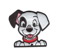 101 Dalmatiner Lucky - Ecusson thermocollant patches appliques, Taille: 5,4 x 5 cm