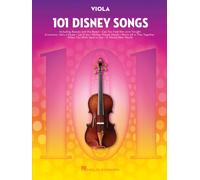 101 Disney Songs For Viola Sheet Music Songbook Solo Instrumental Folio For All Levels Includes Let It Go, A Whole New World, Beauty And The Beast And More