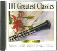 101 Greatest Classics Volume 4 - Dvorak, Wagner, Rimsky Korsakov, Masgagni, Gershwin, Suppe, Handel, Offenbach, Mozart