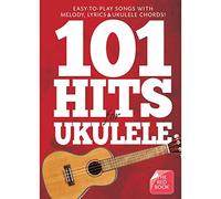 101 Hits pour ukulélé (Red Book) – Partition ukulélé : 101 chansons, accords & paroles – Livre