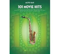 Hal Leonard – 101 Movie Hits pour saxophone alto – Poche