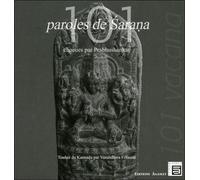 101 paroles de Sarana choisies par Prabhushankar - Vasundhara Filliozat - Agamat Eds - broché - Livre