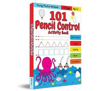 101 Pencil Control Activity Book: Tracing Practise Book