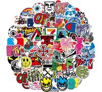 101 Pièces Autocollants De Marque, Autocollants Tendance, Autocollants Cool, Autocollants De Style Graffiti Décoration, À La Mode, Imperméables Vinyle Pour Ordinateur Portable, Ord[COM912739]