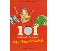 101 POESIES COMPTINES MUSIQUE + CD