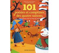 101 poésies et comptines des quatre saisons