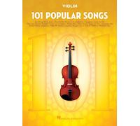 101 Popular Songs Violon | Recueil de Chansons Partitions Solo Pop Hits | Arrangements Faciles Intermédiaires Pratique Débutants Avancés | Livre Musique Instrumentale Hal Leonard Violonistes