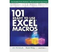 101 Ready To Use Microsoft Excel Macros