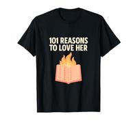 101 Reasons to Love Her Bridal Party Humour Novelty T-Shirt