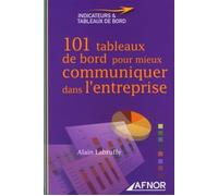 101 tableaux de bord pour mieux communiquer dans l'entreprise - Alain Labruffe - Afnor - broché - Guide