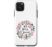 101 Years Loved Men Women 101 Years Old Cool 101st Birthday Coque pour iPhone 11 Pro Max
