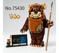 1010 pièces UCS Star Interstellar Conflict Wars Wicket Ewok Jungle Warrior Sentinel 75430 Blocs de construction Modèle Jouet pour Cadeau d'Anniversaire Ewok