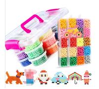 10100PCS 24 Couleurs 4MM Perles De Recharge Pour Aquabeads et Beados Art Crafts Jouets Pour Enfants