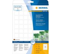 [10105] HERMA Boite de 1750 Étiquettes Universelles SPECIAL 24 x 24 mm Amovib...