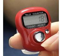 1011 Compteur de doigts, compteur numérique pratique, compte max 99999, convient pour le comptage des prières du Ramadan, la récitation de mantras 1 pièce rose,1 pièce noire,1 pièce blanche,1 pièce bl