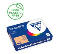 Clairefontaine Ramette Papier Fsc A4 160g 250 Feuilles Abricot