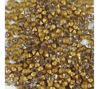 1012 PP20 LCT *** 50 strass Swarovski fond conique réf. 1012 PP20 (2,65mm) LIGHT COLORADO TOPAZL G