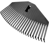 1014915 Lawnmower Head 25 Teeth Fits Solid Handle,Width 51 Cm,Plastic Teeth,Black,L,Solid,1014915