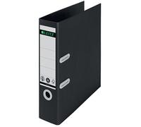 Leitz Classeur à levier 180° A4 Dos 80 mm 100 % recyclable Qualité premium Noir 10180095