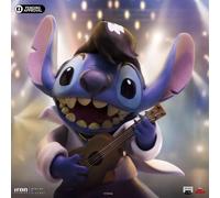 101819 STITCH Roi Du Rock 1/10 Statue