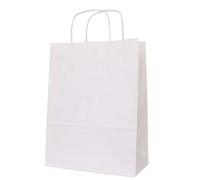 [101853] Agipa Paquet de 50 sacs 18x8x21 cm Blanc