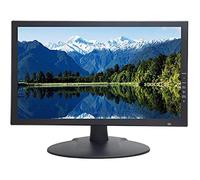 101AV Moniteur de sécurité LED professionnel de 18,5" HDMI VGA et BNC avec entrée audio vidéo pour ordinateur PC avec haut-parleur pour vidéosurveillance, caméra de sécurité de bureau et à domicile Support mural en option