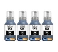 102 102BK C13T03R140 recharge encre compatible pour Epson ET-2700 ET-2750 Noir 4 x 135 ml