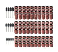 102/132 Pcs Ongles Ponçage Bandes Pour Manucure Électrique Forets Gel Polissage Enlèvement Pédicure Outil Ponçage Manches Pour Meuleuses