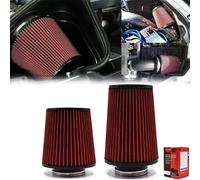 102 89 76mm KN tête de champignon conique grande puissance 3 3.5 4 pouces filtre à Air d'admission de voiture pour K & N 14084-2 cône universel à haut débit Vert armée