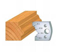 102 : Jeu de 2 fers baguette ht 40 mm pour porte outils entr'axe plot 24 mm
