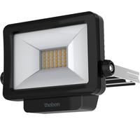 1020691 Theleda B10l W Bk Projecteur À Led De 10 W, Rotatif À 360°, 3000 K, Blanc Chaud[App6191162]