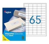 [102375] Apli-Agipa Etui de 1625 Etiquettes Multi Usage Bords Arrondis 38,1 c...