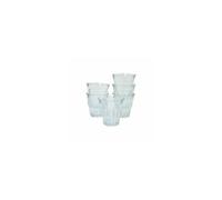 1023ab06 boîte de 6 gobelets picardie verre transparent 9 cl