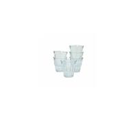1023ab06 boîte de 6 gobelets picardie verre transparent 9 cl