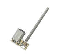 1024GF-N20 M4x55mm arbre fileté 3V 6V 12V moteur à engrenages réducteur à vis DC micro moteur à engrenages électrique for véhicules jouets robots DIY