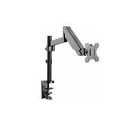 ' 102772 Support de bureau pour moniteur 17 - 32 avec ressort à gaz Noir