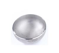 102mm OD Pipe Blind Head End Cap 2mm Wall 304 Stainless Steel Tube Fitting Industrial