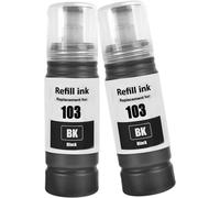 103 Encre Compatible Avec Epson 103 Pour L1110 L1200 L1210 L1250 L3100 L3101 L3110 L3111 L3116 L3150 L3151 L3156 L3160 L3200 L3250 L3251 L3256 L3260 L3266 Imprimante 2 Multipack (B[ENC942696]