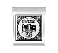 Ernie Ball 10338 - Corde acoustique au détail Everlast Bronze - Filé rond 038